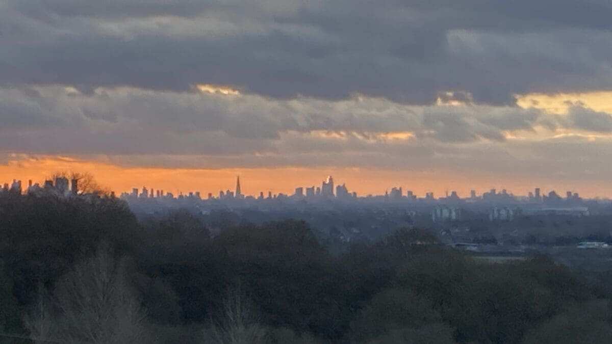 London skyline folkes lane
