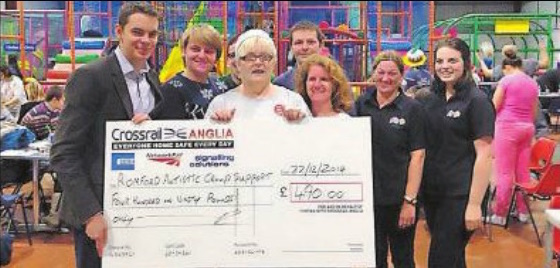 Crossrail Donate to RAGS