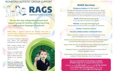 RAGS pleased to showcase our newly designed leaflet