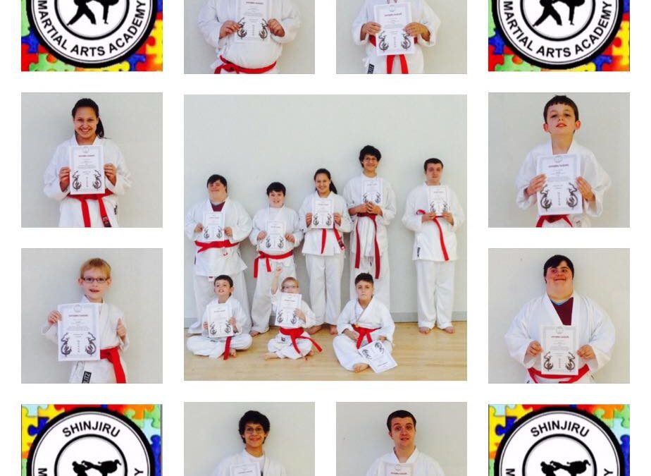 An excellent achievement by Shinjiru Warriors who have passed their first grading