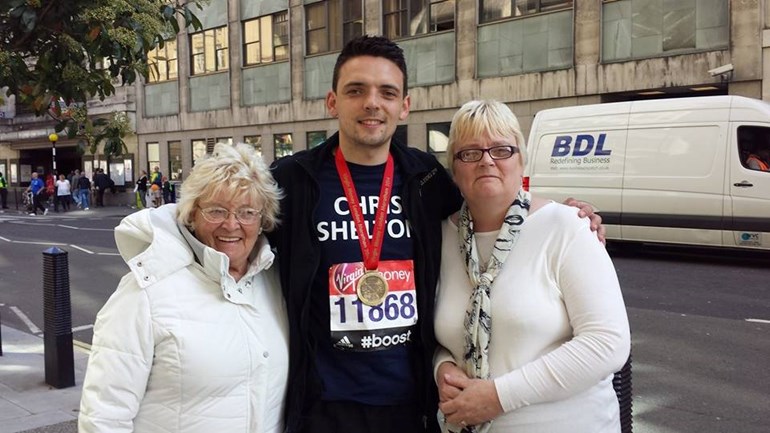Chris Shelton Completed The London Marathon